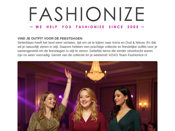 SHOP je FEESTOUTFIT om in te STRALEN🤩