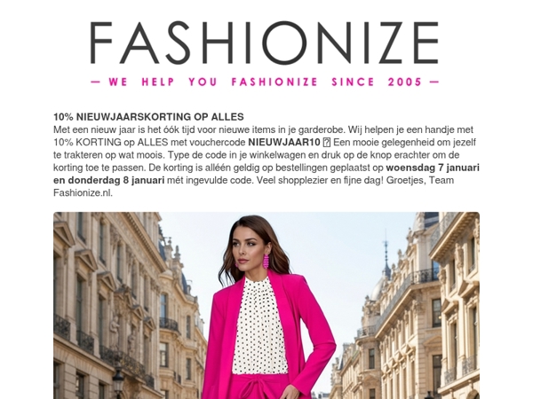 10% Korting alléén Vandaag & Morgen🥳