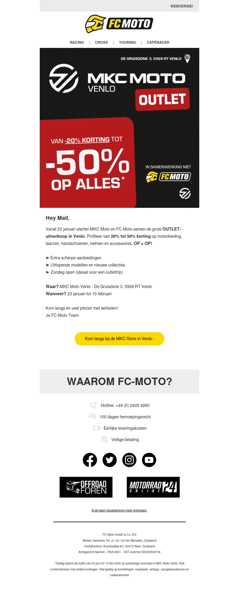 ๐ข Mega Outlet in Venlo! ๐ข Mega Outlet in Venlo!