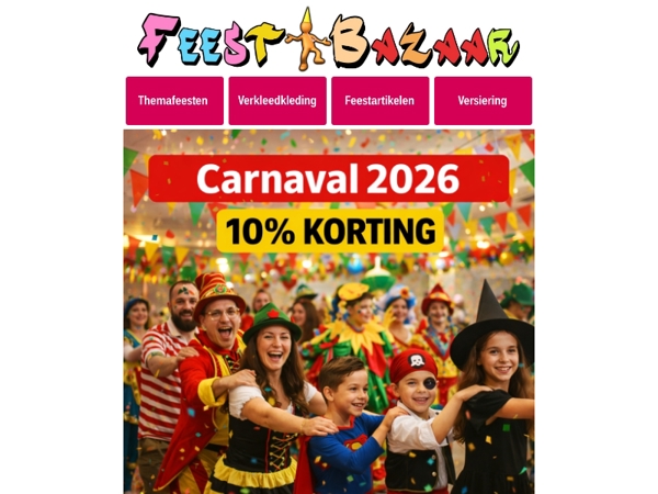 🎭 Carnaval Voorpret: Outfit-ideeën & Feestinspiratie 🎉