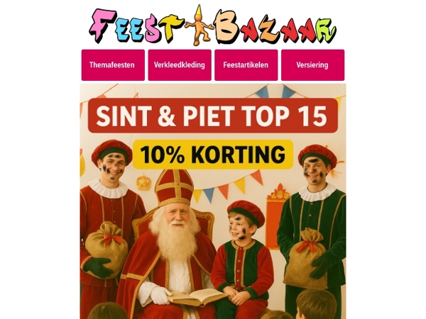 Dé Top-15 Sint & Piet artikelen!🎁
