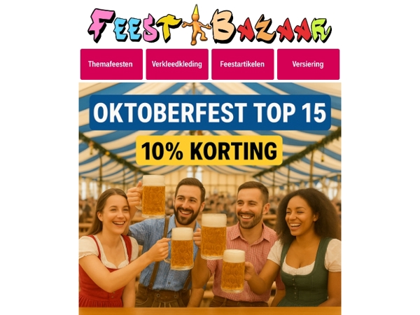 Dé Top-15 Oktoberfest must-haves!🍻