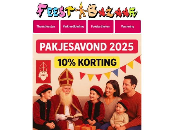 Alles voor een geslaagde Pakjesavond!🎁