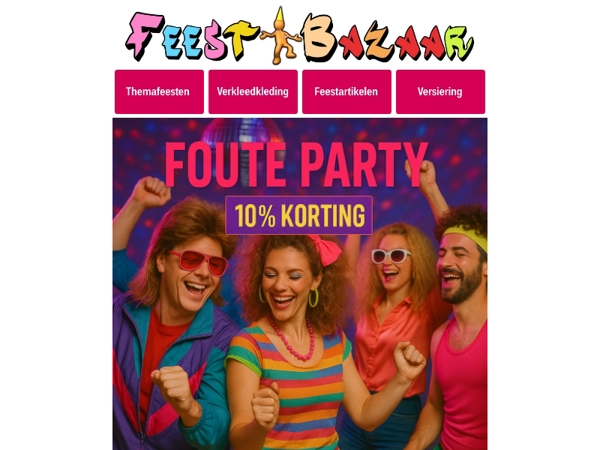 Feestalarm🚨Dé Foute Party staat voor de deur!🥳