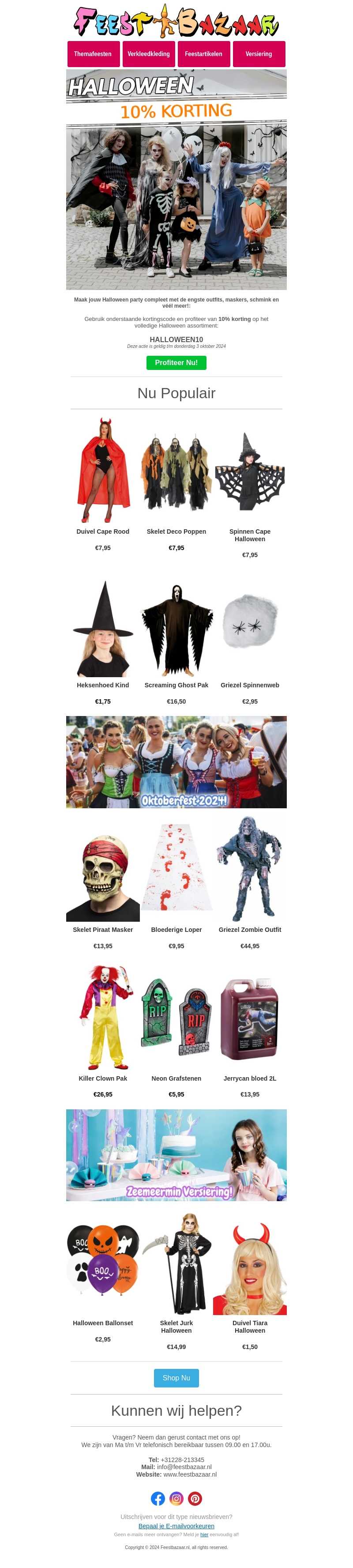 Klaar voor een Spooktaculaire Halloween?👻 Klaar voor een Spooktaculaire Halloween?👻