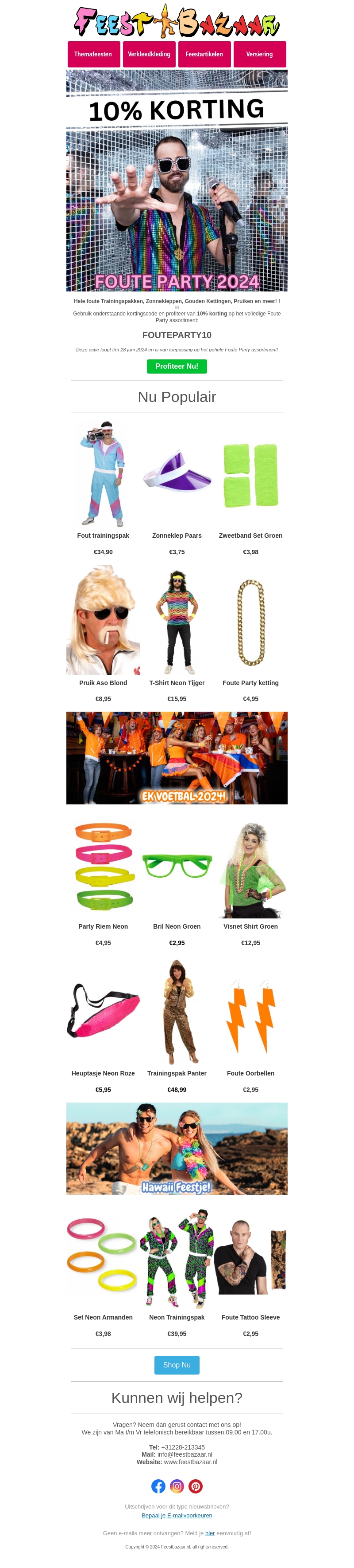 Klaar voor een te gekke Foute Party?🤪🎉 Klaar voor een te gekke Foute Party?🤪🎉