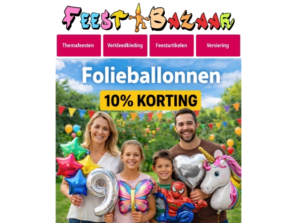 Wie geef jij een prachtige folieballon cadeau?🎈
