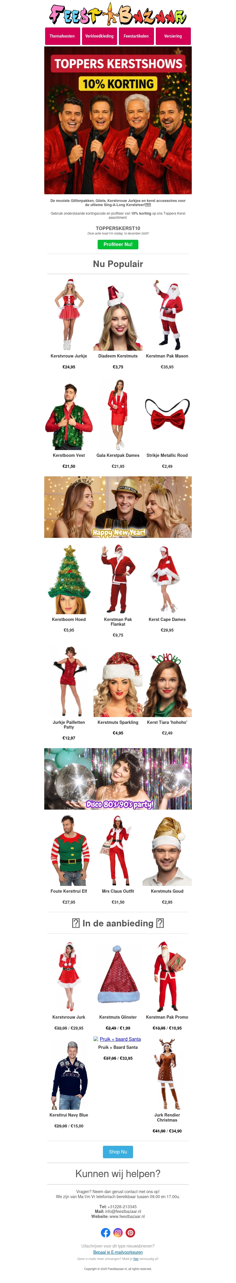 Shop nu jouw ultieme Outfit voor De Toppers Kerstshows 2025!✨️ Shop nu jouw ultieme Outfit voor De Toppers Kerstshows 2025!✨️