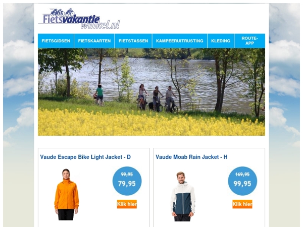 Fietsvakantienieuws Maart 2026