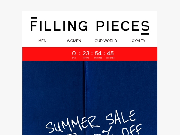 24 Hours Our Summer Sale Ends ⏳