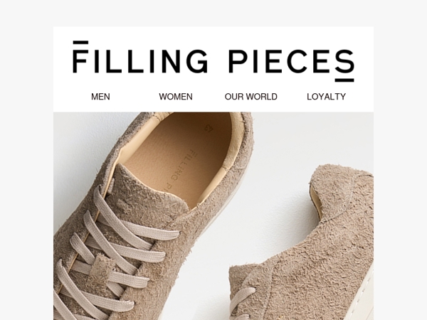 Our silhouettes, a new finish