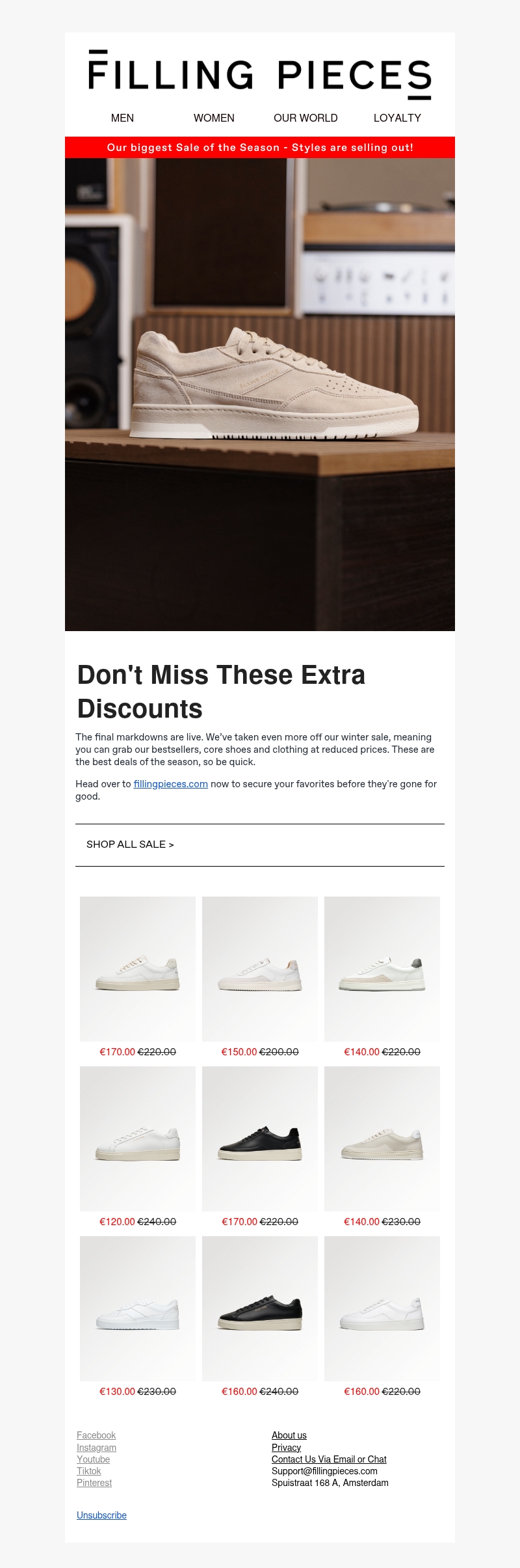 Don't Miss Out on Extra Discounts! Don't Miss Out on Extra Discounts!