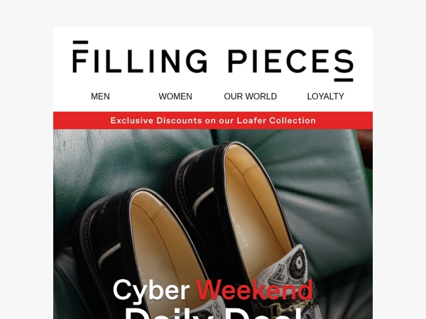 Our Daily Loafer Deal - 24-hour only