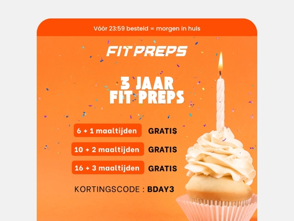 Eat. Train. Celebrate. 🎁