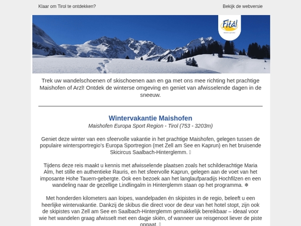 Winter in de Alpen ❄️