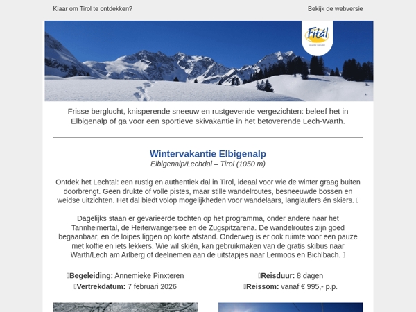 Winter in Oostenrijk ❄️