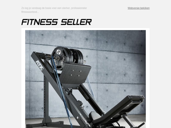 Een goed fitnessjaar begint met de juiste apparaten 💪