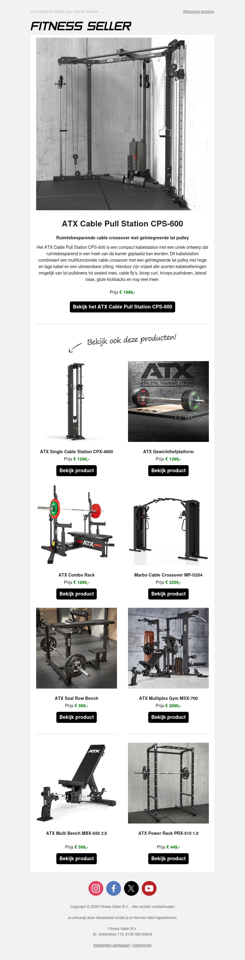 Meer uit je (home) gym halen? π Meer uit je (home) gym halen? π