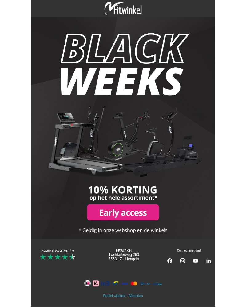 π€ De Black Weeks zijn begonnen! ποΈ π€ De Black Weeks zijn begonnen! ποΈ