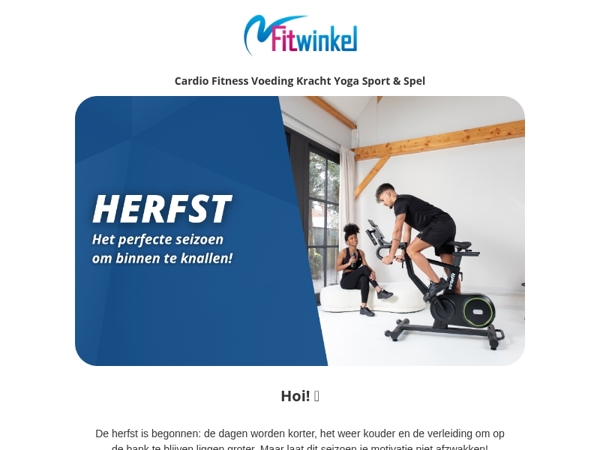 Laat het vieze herfstweer je niet stoppen 🍂