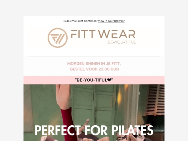 POV all the pilates girls wear FITT