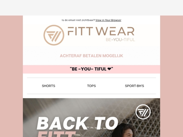BACK TO FITT🏋️‍♀️