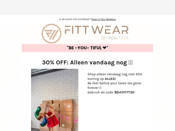 30% OFF: Alleen vandaag nog 🔥🚀
