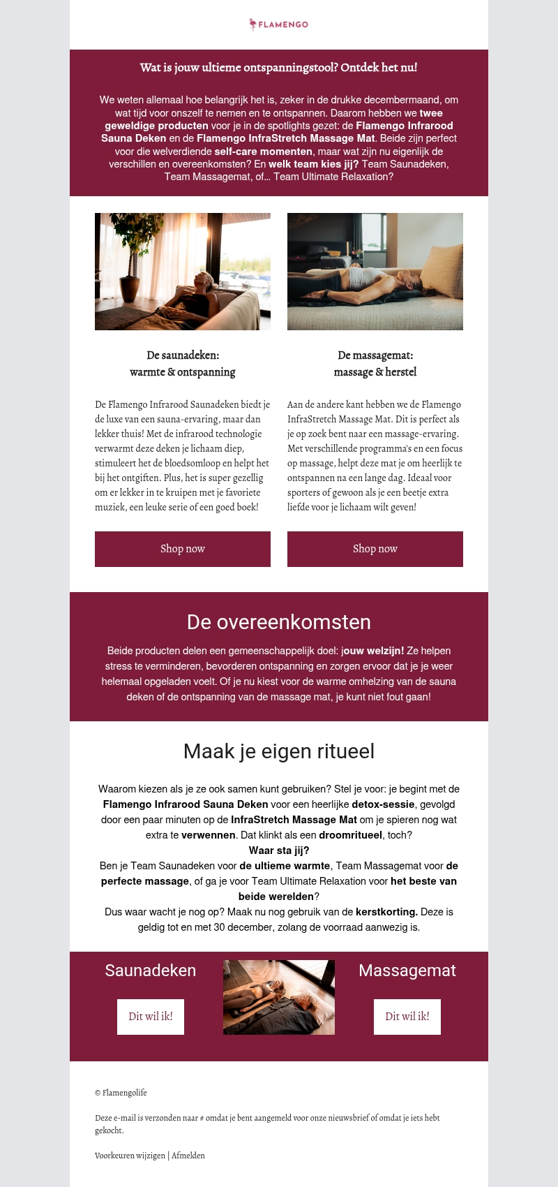 🎁 Ontdek de perfecte ontspanning: Saunadeken vs. Massagemat! 🎁 Ontdek de perfecte ontspanning: Saunadeken vs. Massagemat!