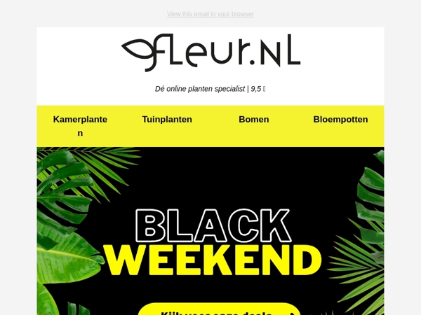 Black WEEKEND - LAATSTE kortingen⚡