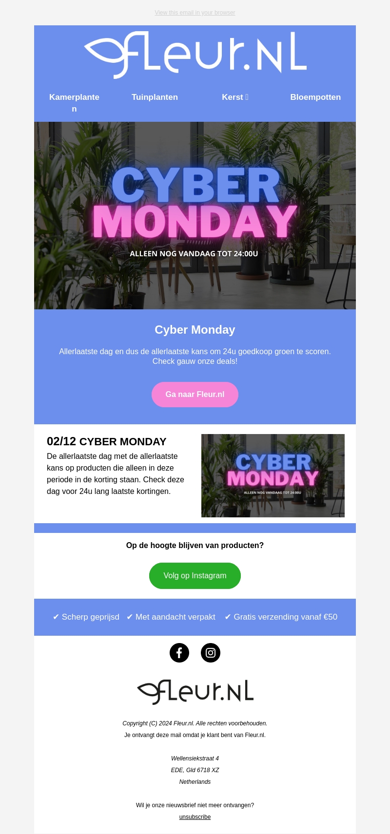 CYBER MONDAY - LAATSTE kans⚡ CYBER MONDAY - LAATSTE kans⚡