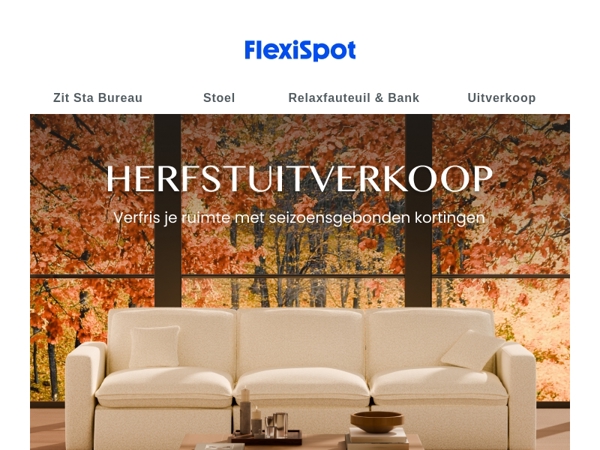 Alleen deze week: 8% korting op alles🍁