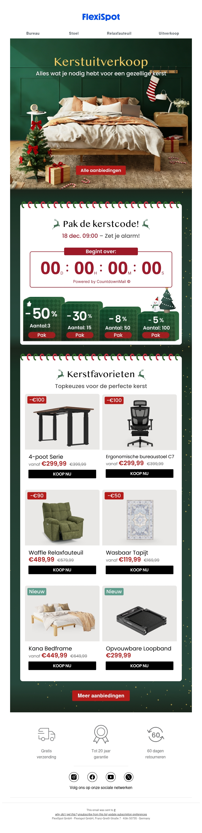 🎄 Snel! Claim uw kerstkorting! 🎄 Snel! Claim uw kerstkorting!
