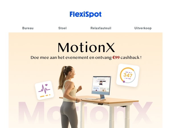 🥳Wij belonen gezonde gewoontes — ontvang €99 cashback💰