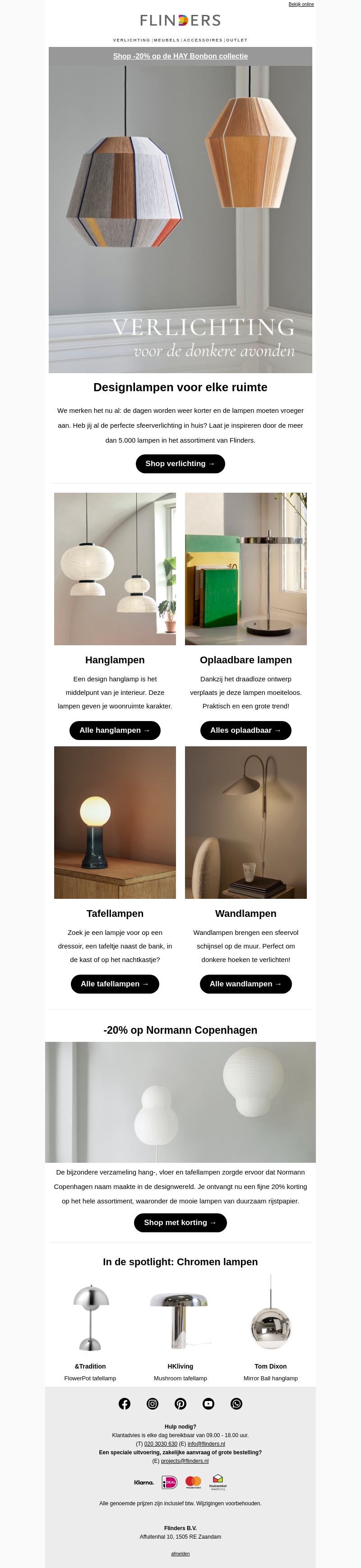 -20% op vรฉรฉl designverlichting ๐ -20% op vรฉรฉl designverlichting ๐