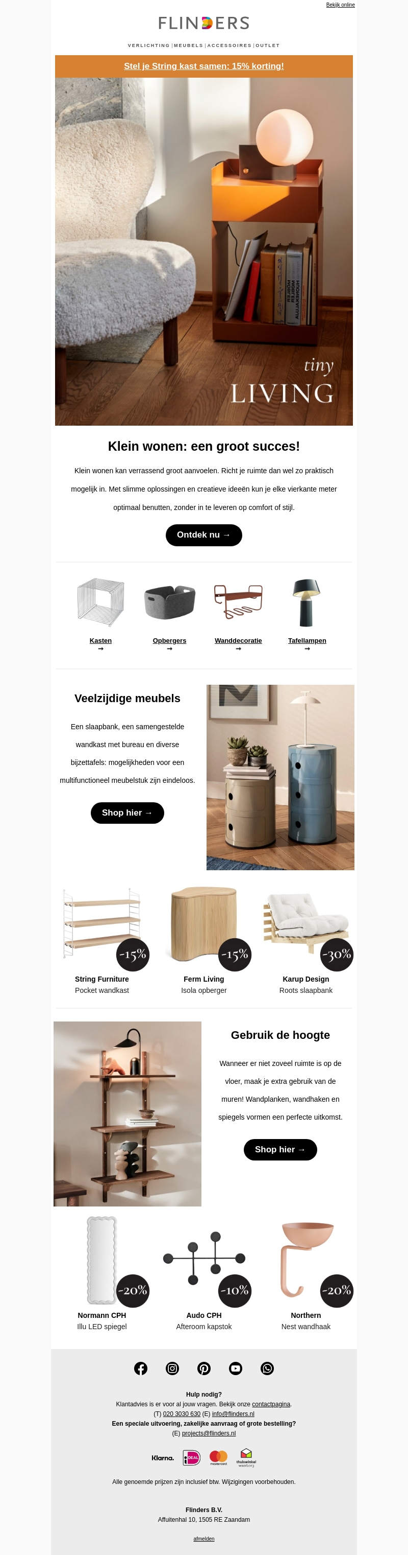 π οΈ Klein(er) wonen? Zo richt je in! π οΈ Klein(er) wonen? Zo richt je in!