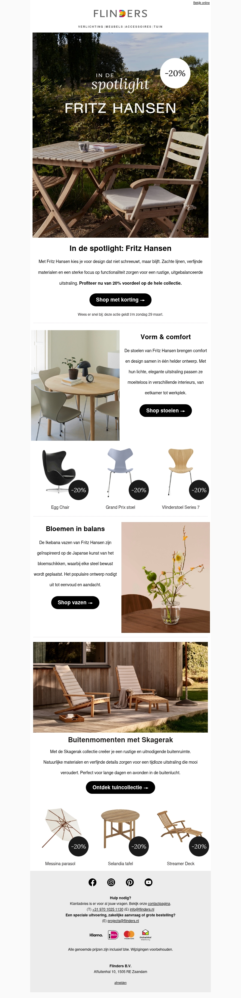 -20% op verfijnd Deens design: Fritz Hansen 🤎 -20% op verfijnd Deens design: Fritz Hansen 🤎