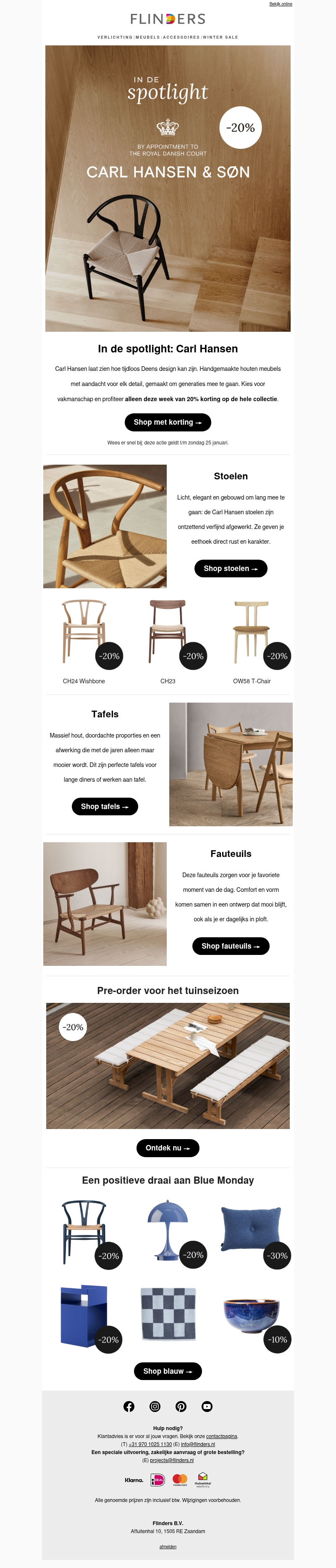 -20% op vakmanschap: Carl Hansen 🤎 -20% op vakmanschap: Carl Hansen 🤎