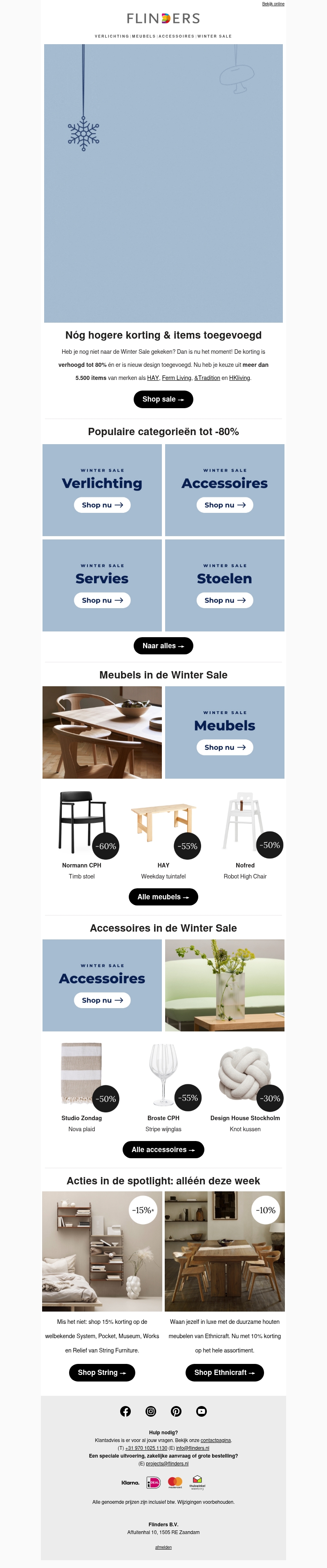 ❄️ Winter Sale verhoogd tot -80% 🌨️ ❄️ Winter Sale verhoogd tot -80% 🌨️