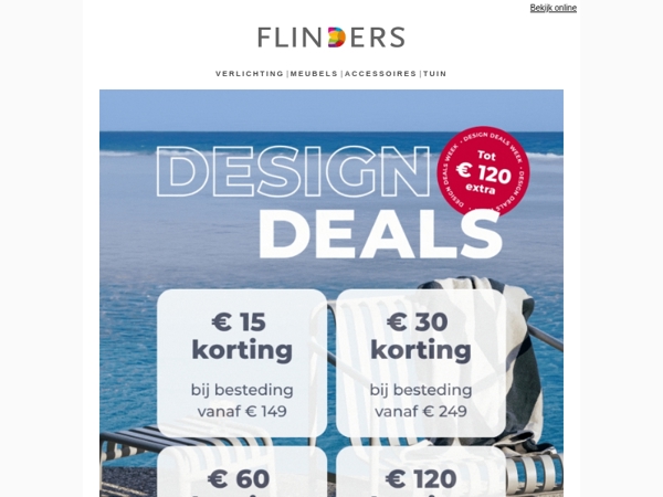 💫 Design Deals: tot wel €120 extra korting