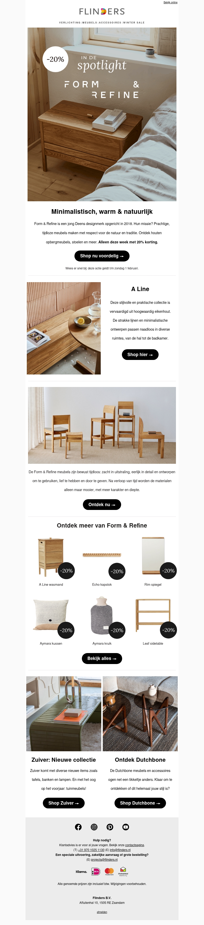 We ❤️ Form & Refine: deze week -20% We ❤️ Form & Refine: deze week -20%
