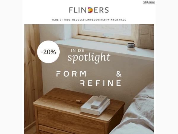 We ❤️ Form & Refine: deze week -20%