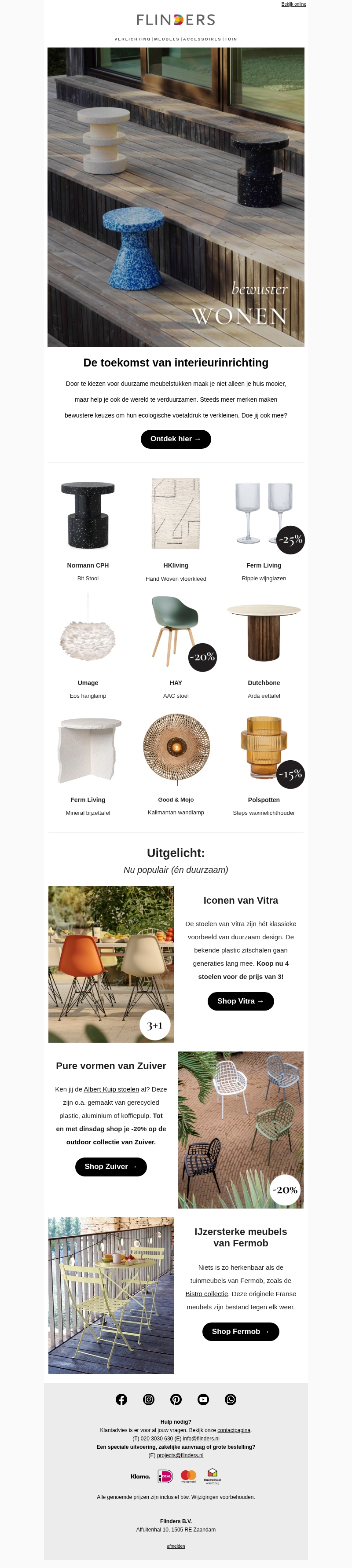 ♻️ Duurzamer design in de spotlight ♻️ Duurzamer design in de spotlight