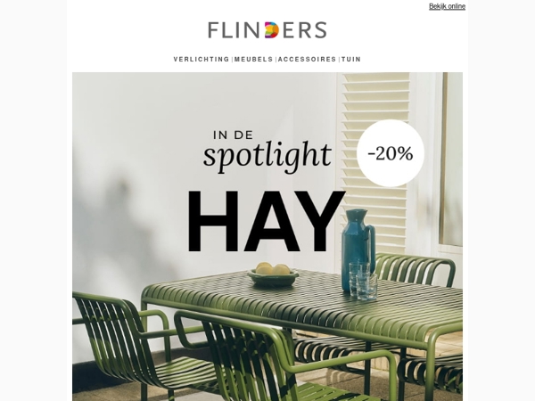 Minimaal -20% 🌈 Kleur je interieur met HAY