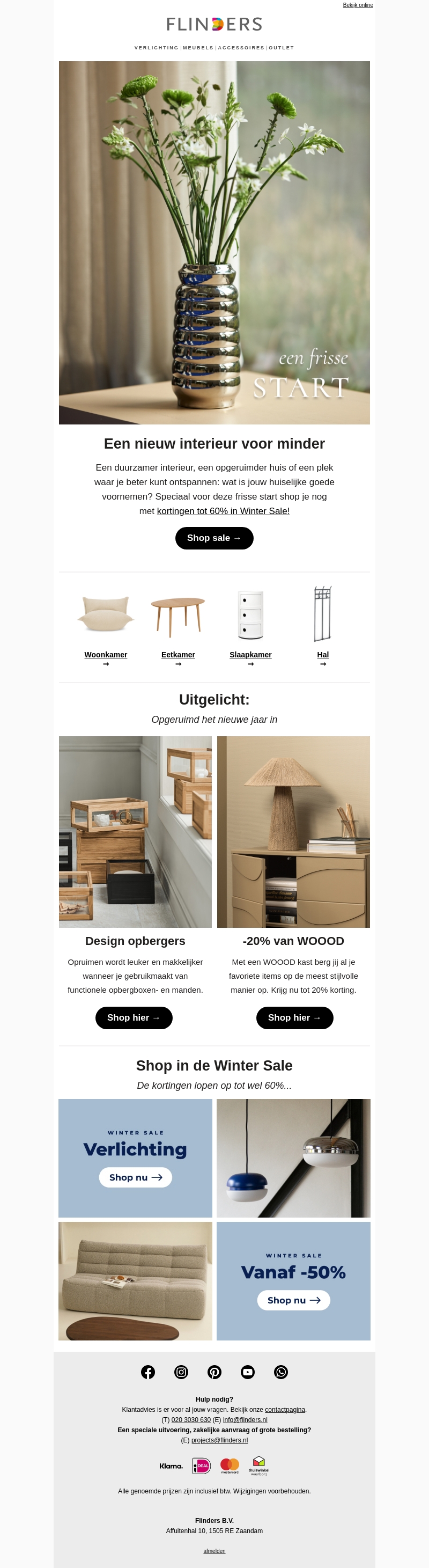 Happy new interior! Shop tot -60% Happy new interior! Shop tot -60%