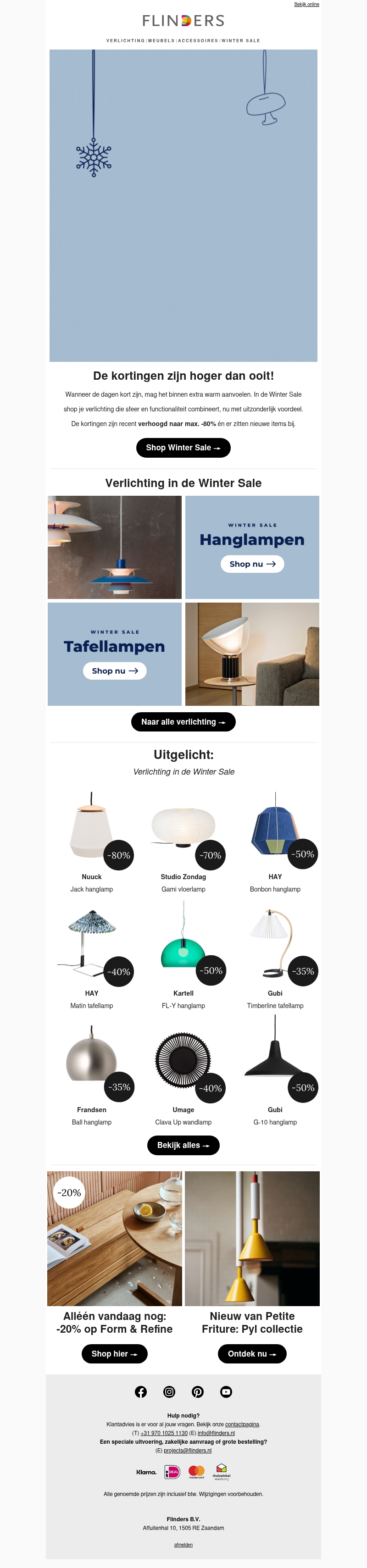 Verlichting nu tot 80% minder 😍 Verlichting nu tot 80% minder 😍