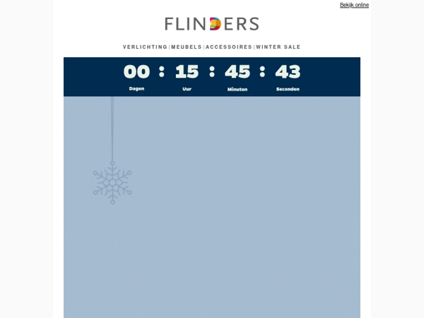 ⏳ LAATSTE KANS | Tot 80% korting ❄️