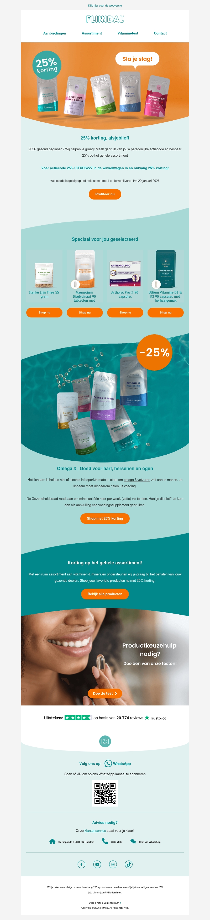 25% korting | Voordelig vitamines en mineralen bestellen? 💚🥦 25% korting | Voordelig vitamines en mineralen bestellen? 💚🥦