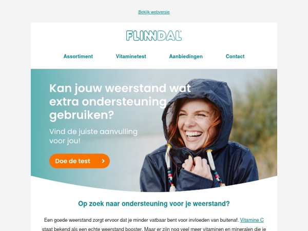 Op zoek naar ondersteuning voor je weerstand? - Doe de test! ☔