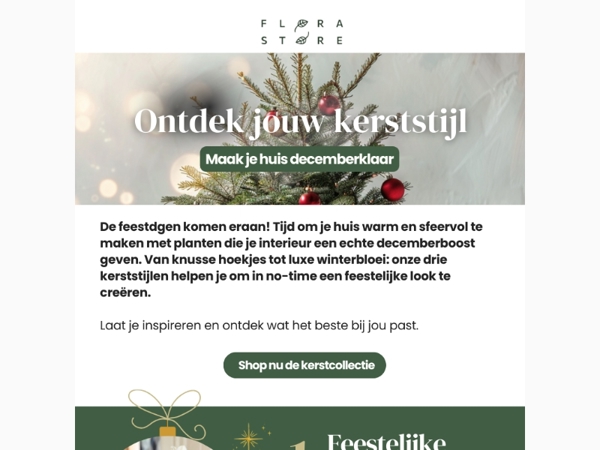 Ontdek jouw kerststijl 🎄 en maak je huis decemberklaar