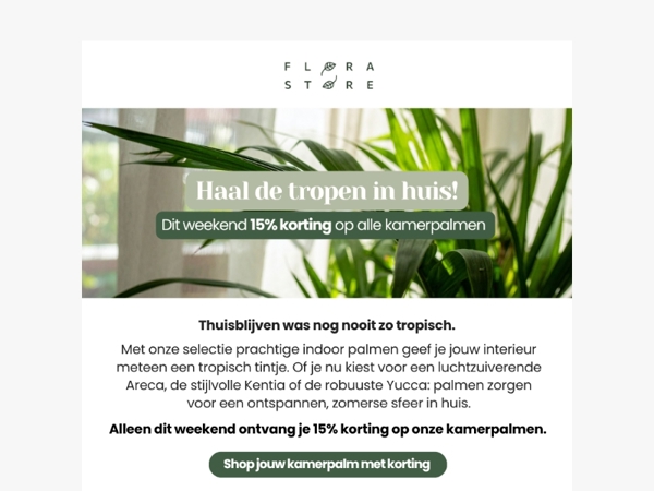 Breng de tropen naar je woonkamer 🌴